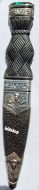 Thistle, Emerald top, Sgian Dubh