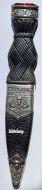 Thistle, Ruby top, Sgian Dubh
